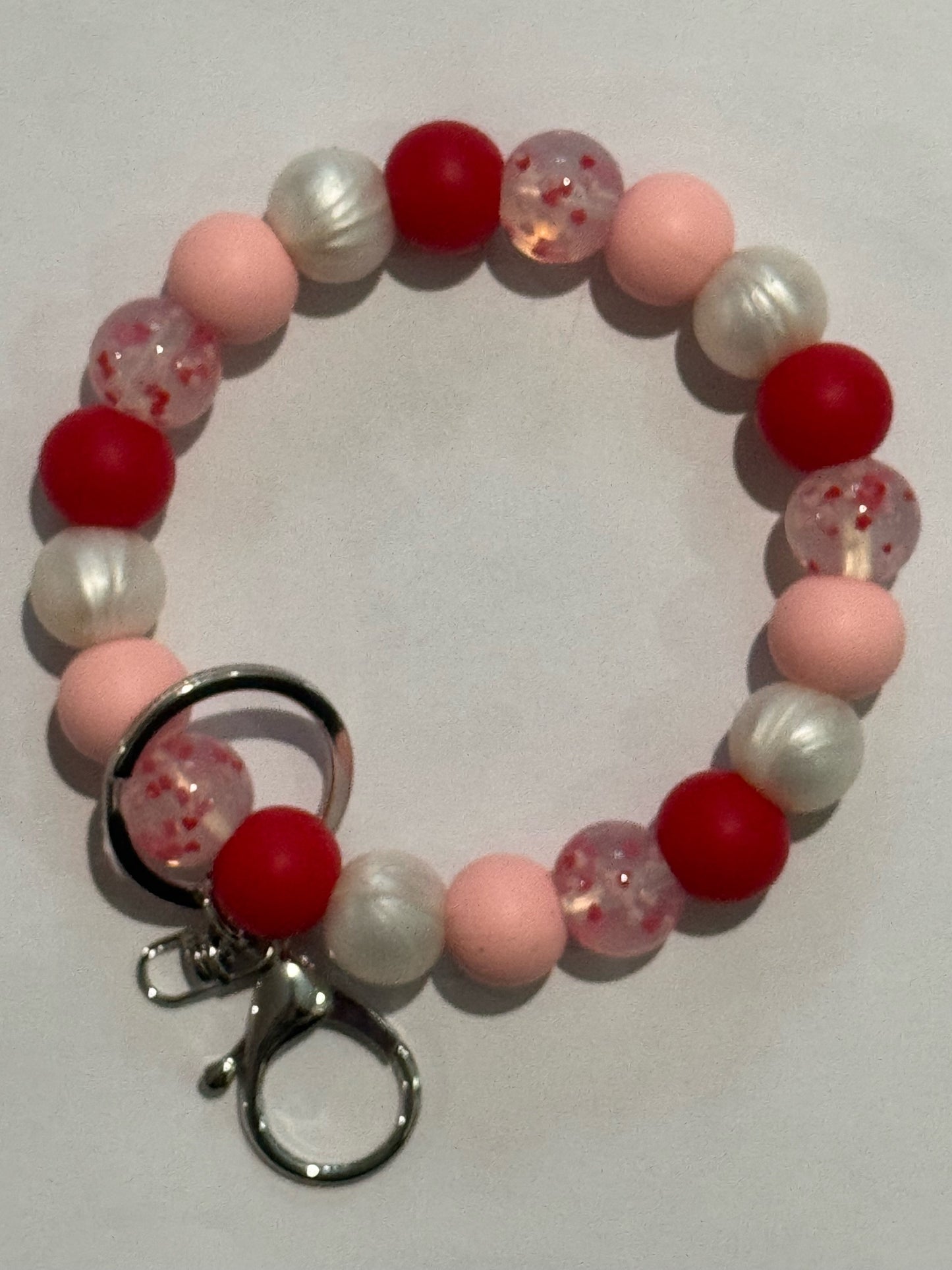 Sparkle in Love Wristlet Keychain