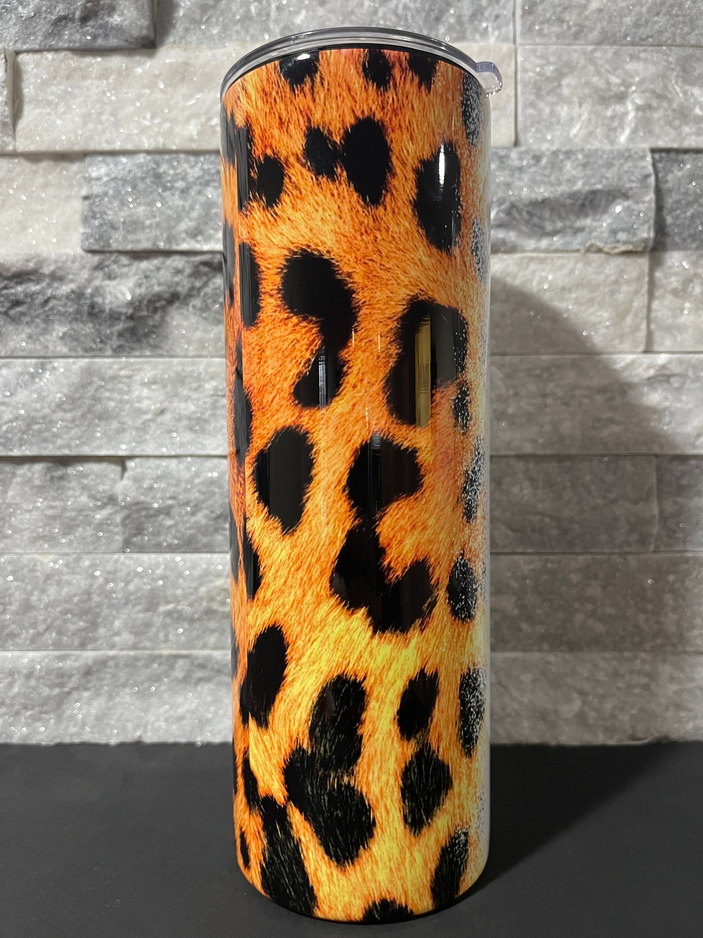 20oz MAMA Cheetah Print Tumbler
