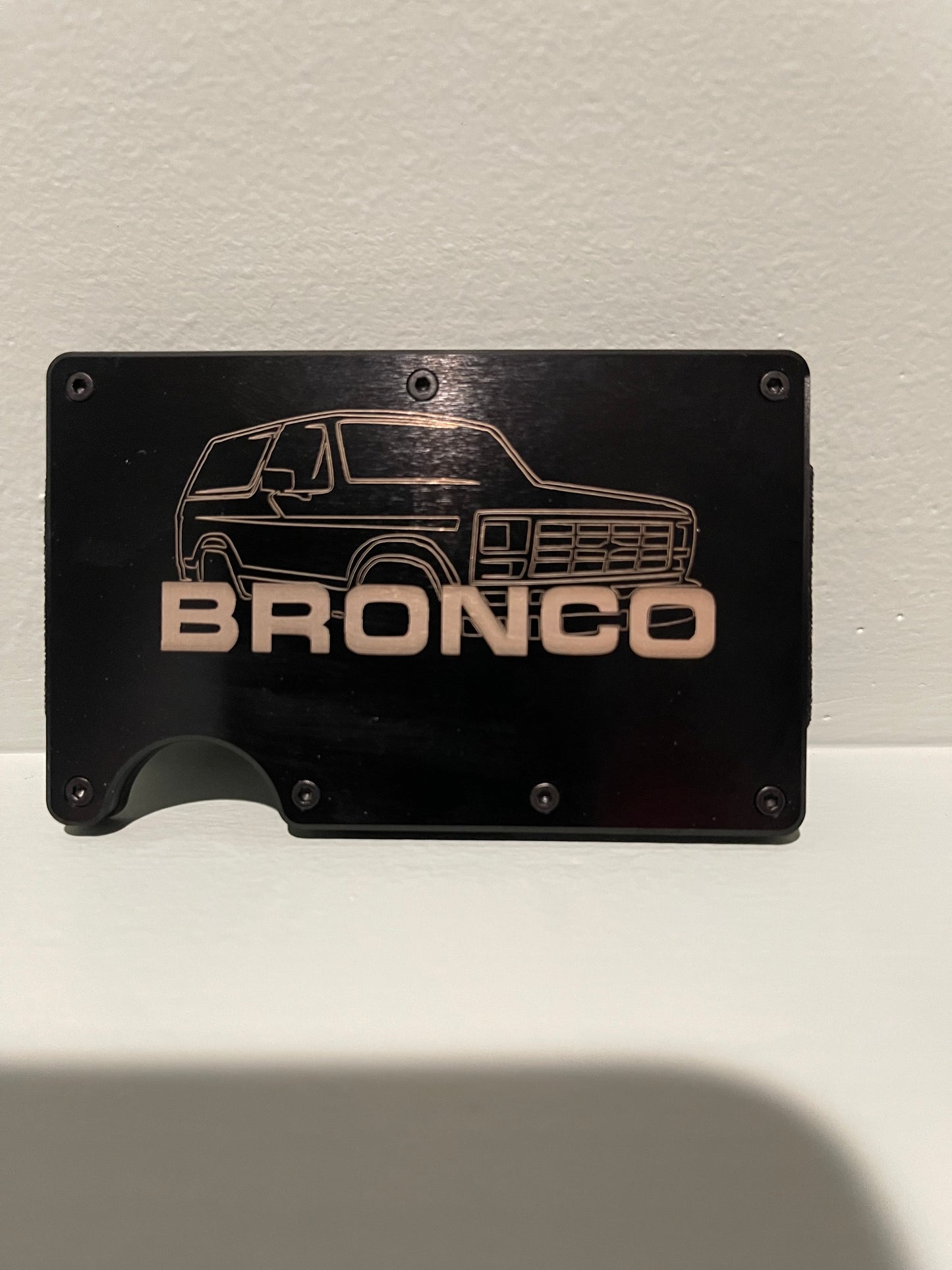 Minimalist Wallet - Bronco