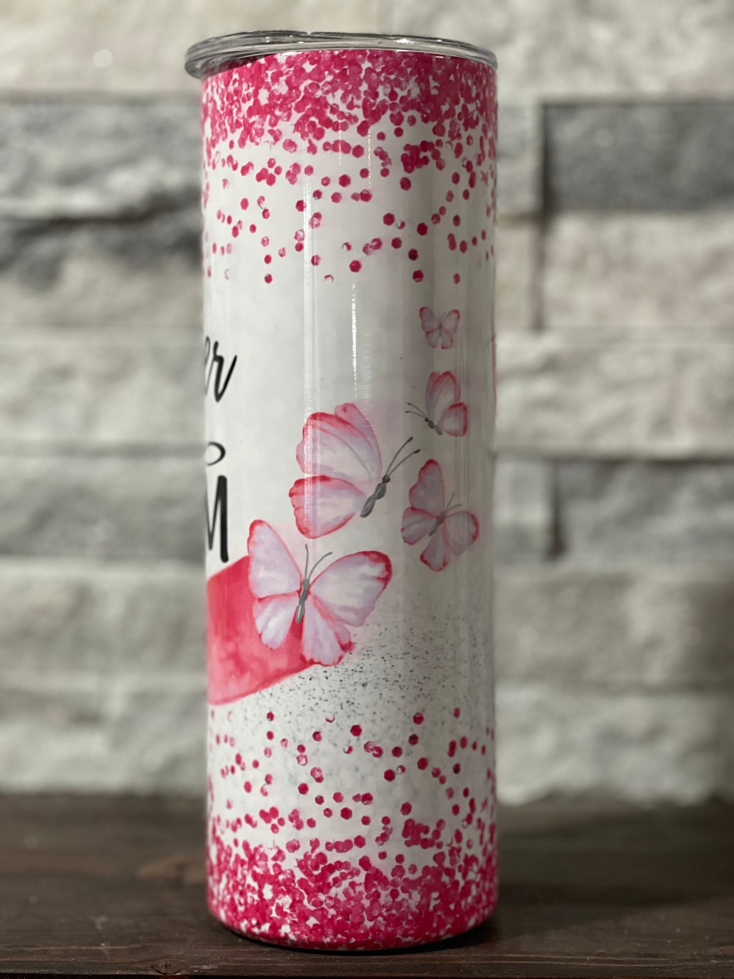 Stronger then the storm - Cancer 20oz Tumbler