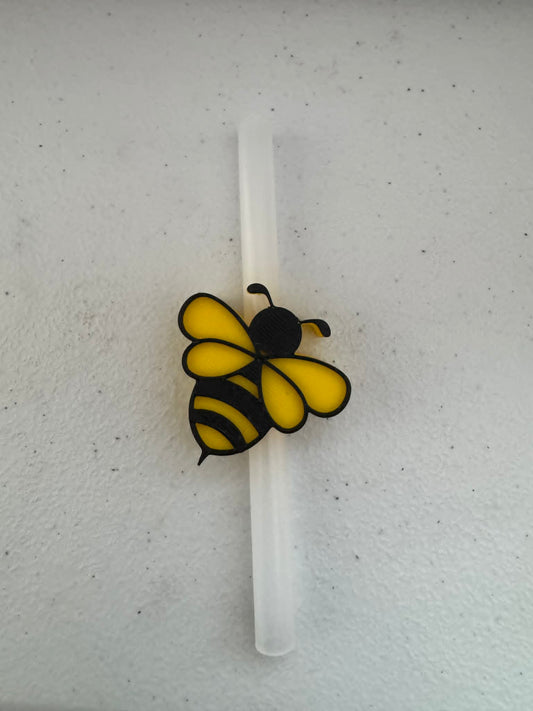 Bee Straw Topper