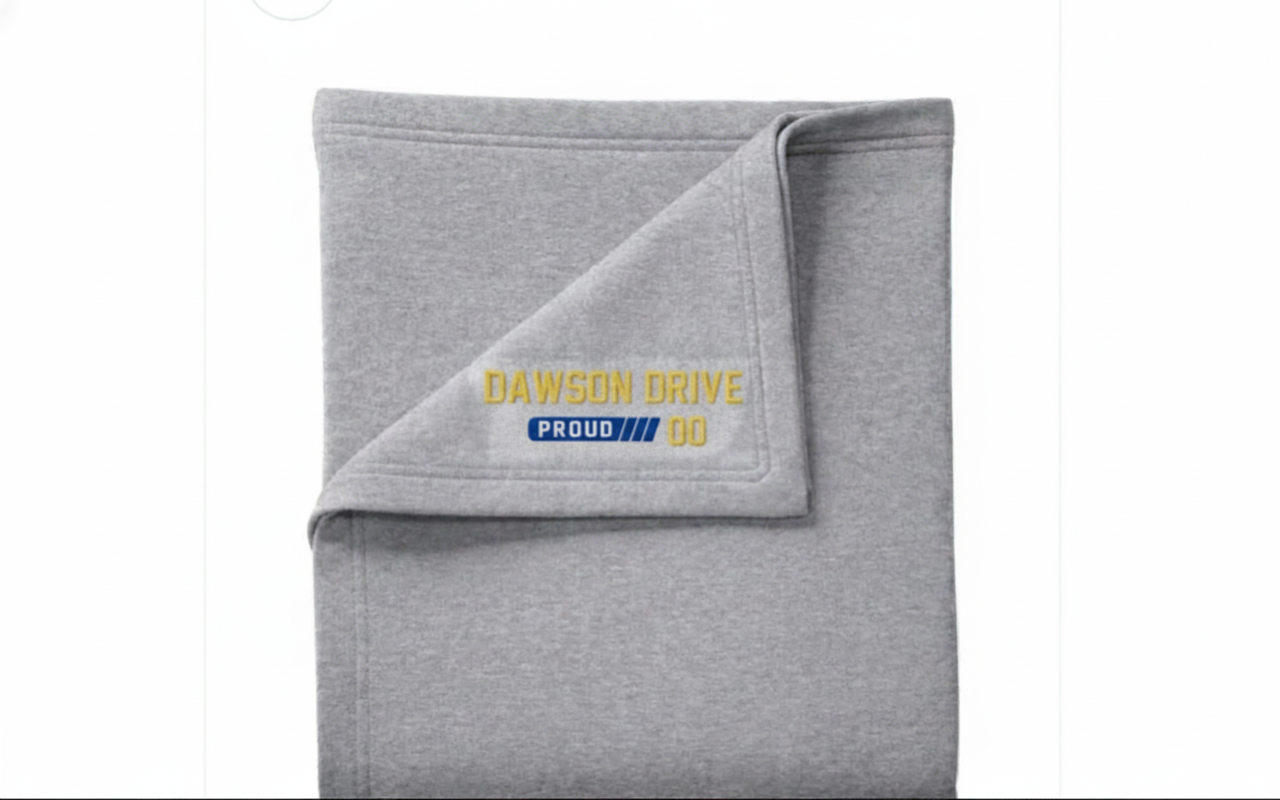Dawson Drive Fleece Blanket