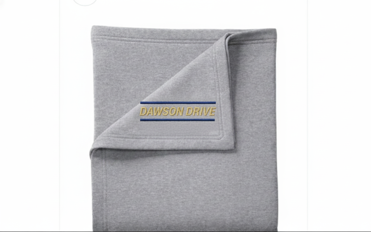 Dawson Drive Fleece Blanket