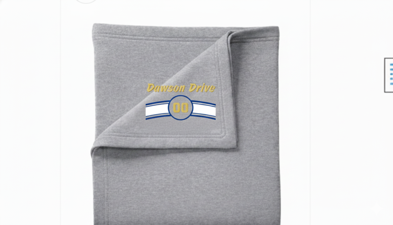 Dawson Drive Fleece Blanket
