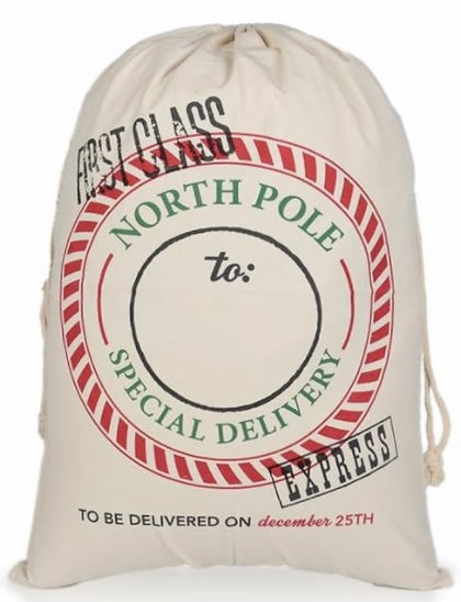 Personalized Santa sack