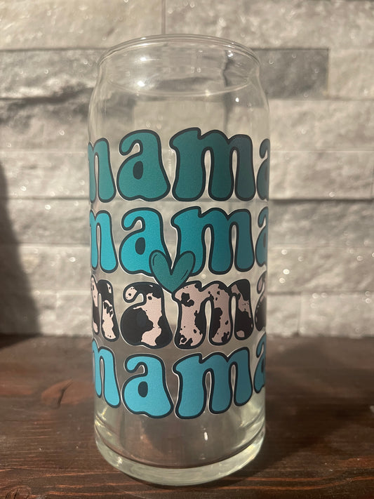 20oz mama Glass Can