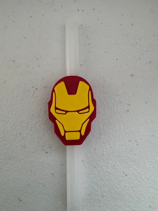 Man of Iron Straw Topper