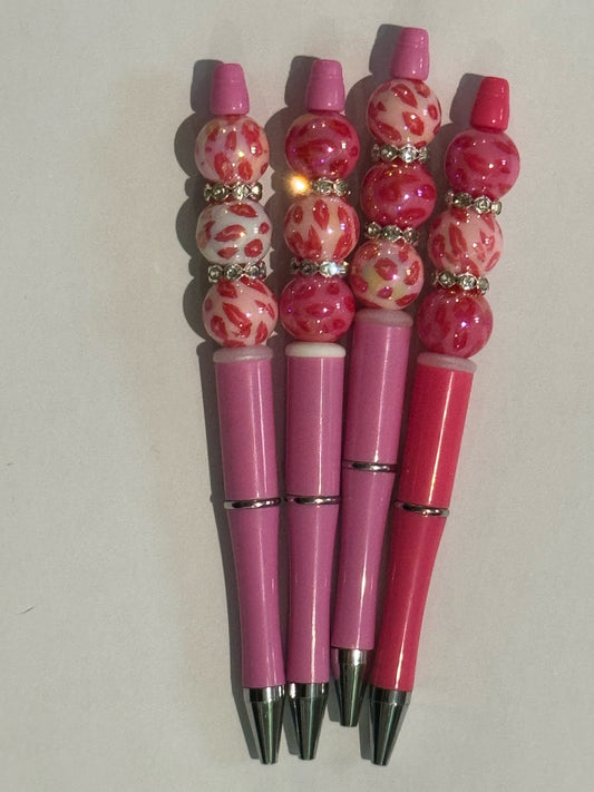 Valentine Lips Pen - Pink