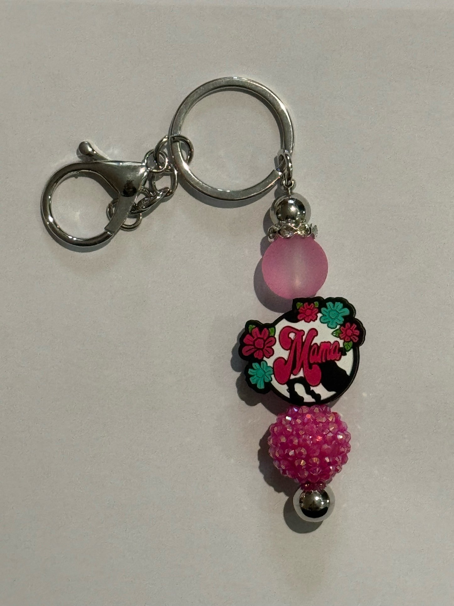 Floral Mama Keychain