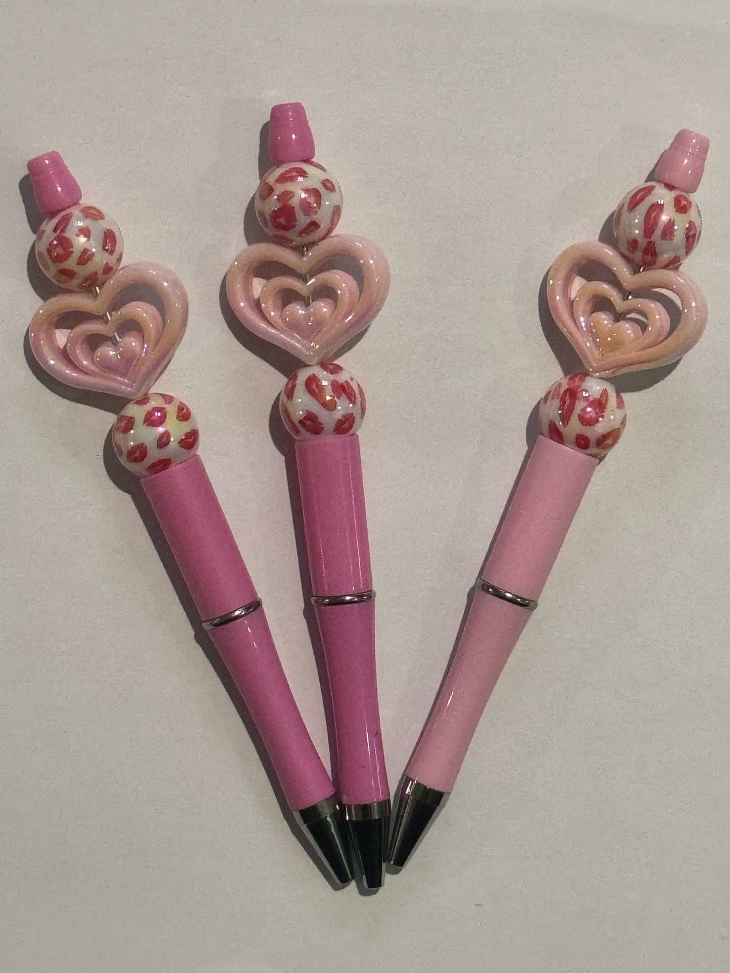 Pink Heart Pen