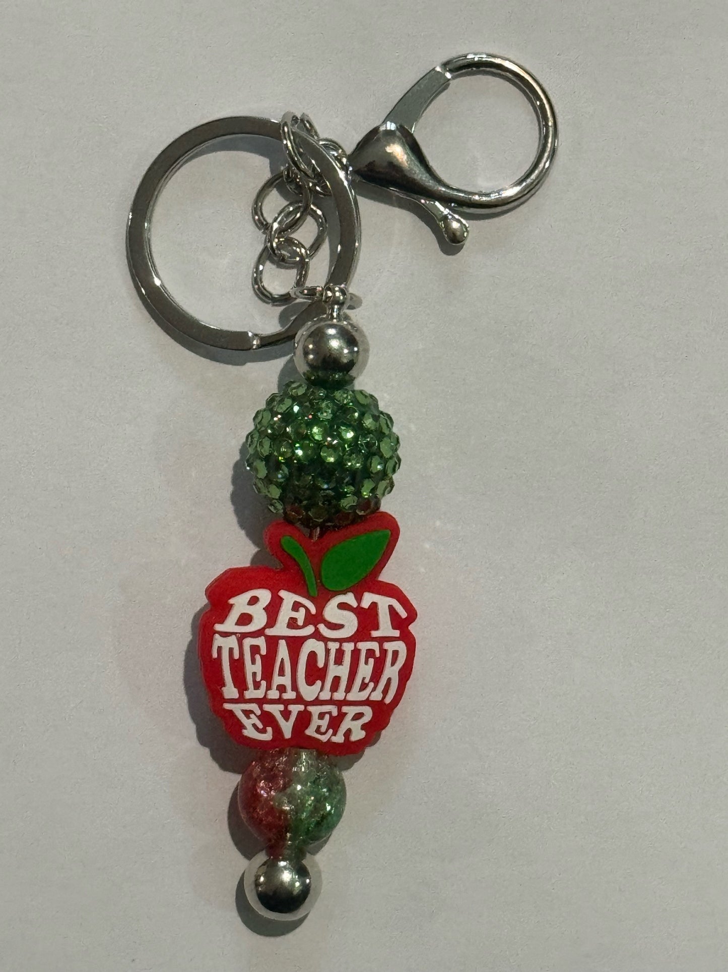 Best Teacher Ever Keychain