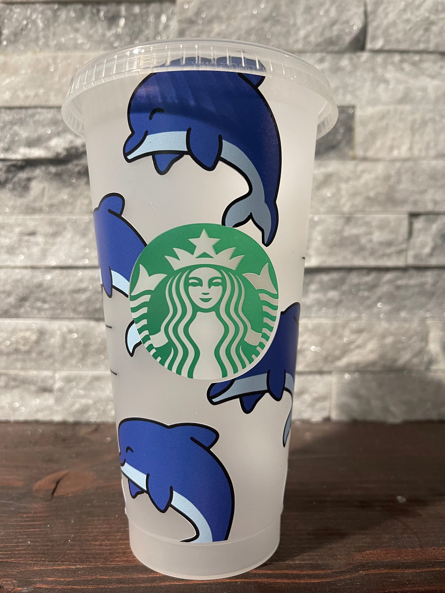 Dolphin 24 oz Reusable cup