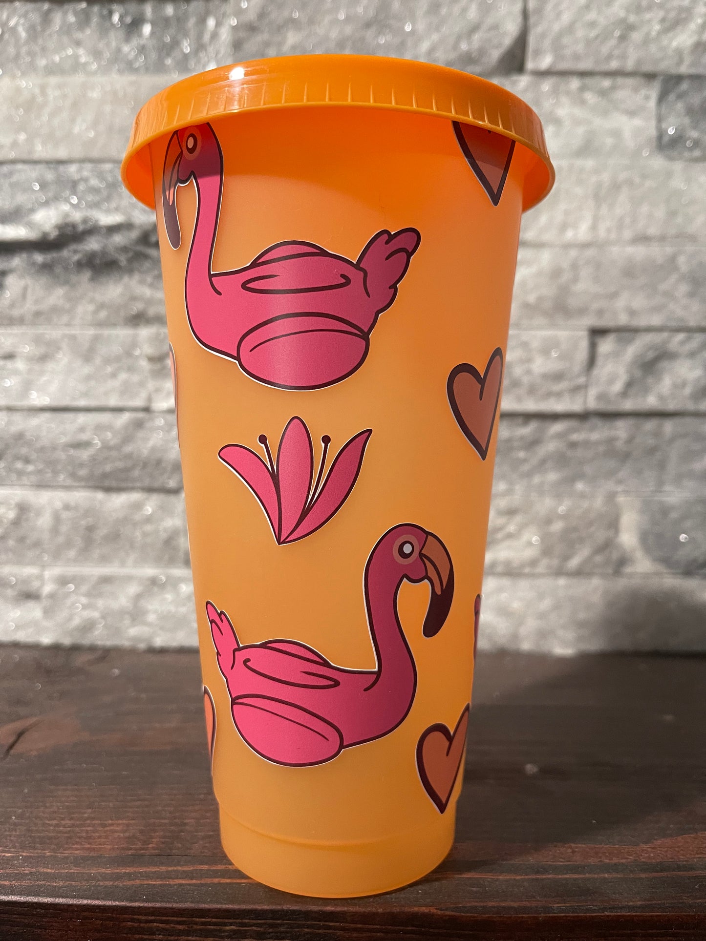 Flamingo cup