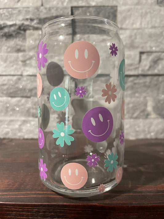 Happy mama Glass Can