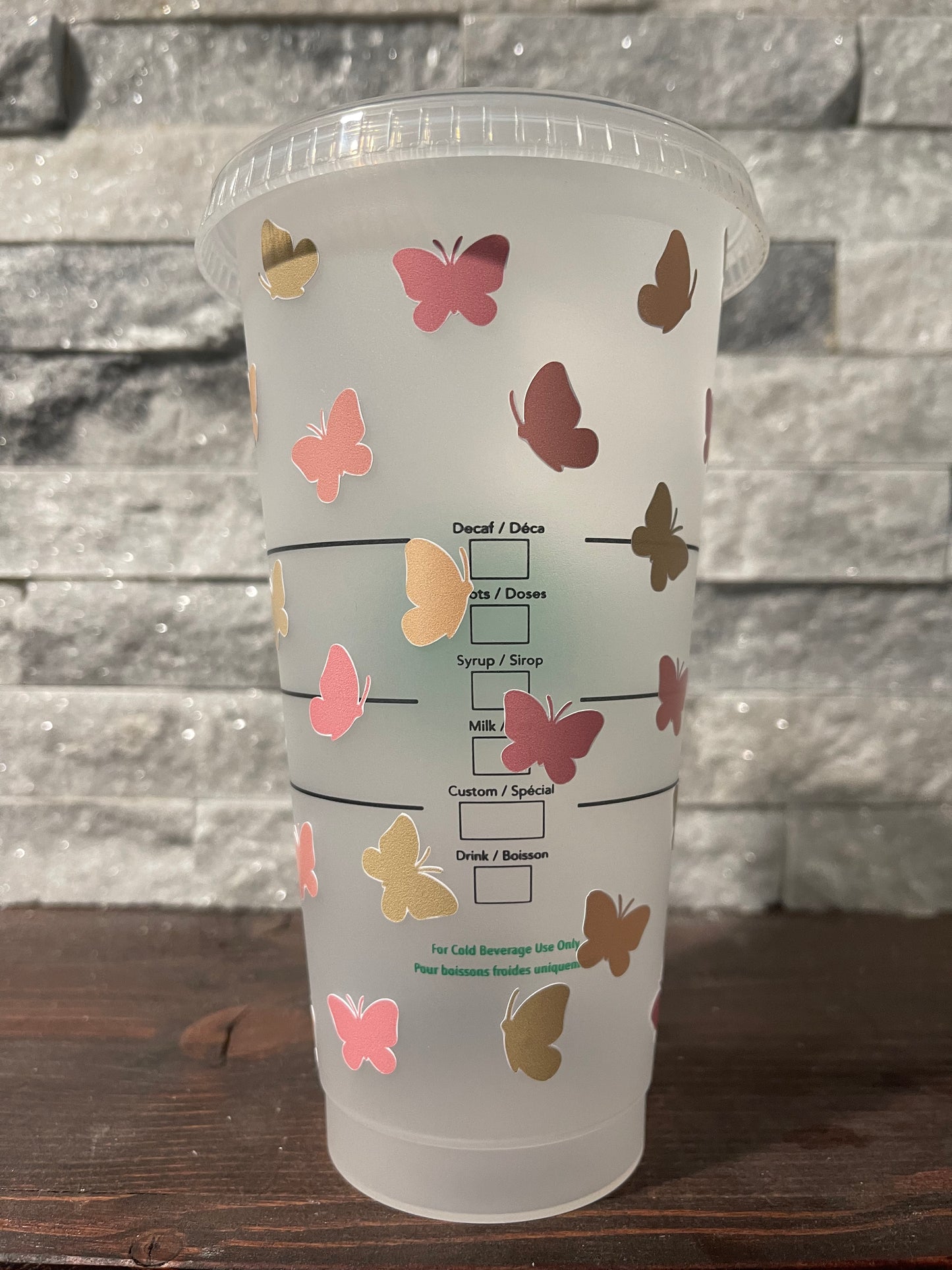 Butterfly cup