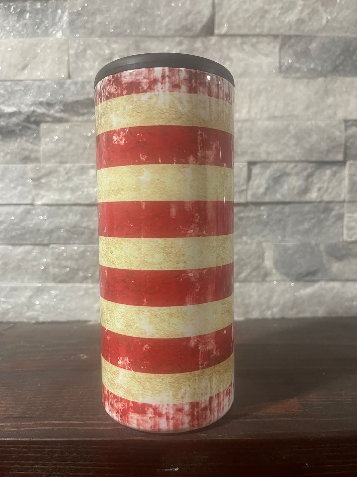 Rustic American flag Can/Bottle Tumbler