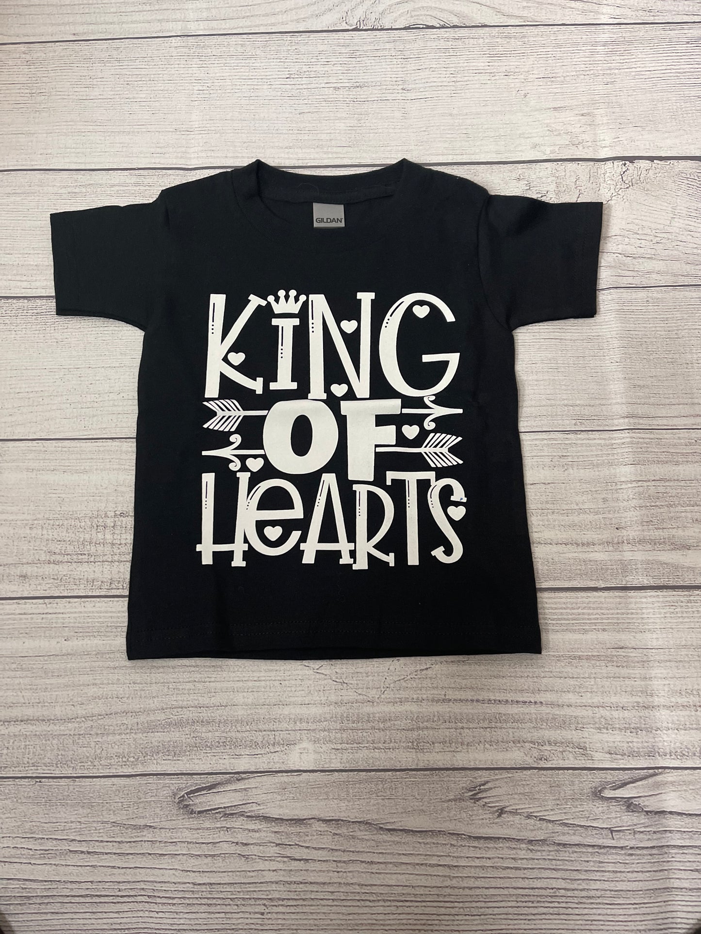 King of hearts kids shirt