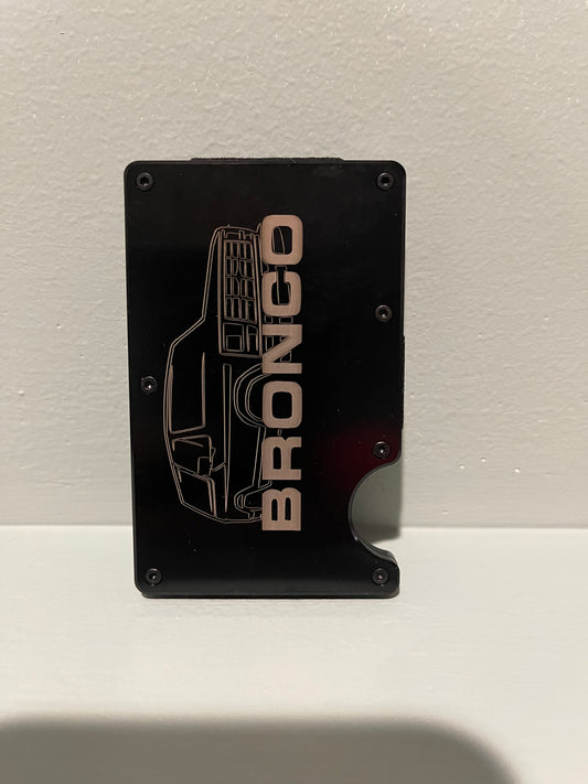 Minimalist Wallet - Bronco