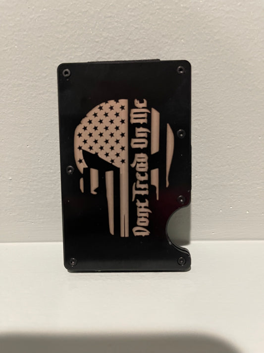 Minimalist Wallet - Don't tread on me