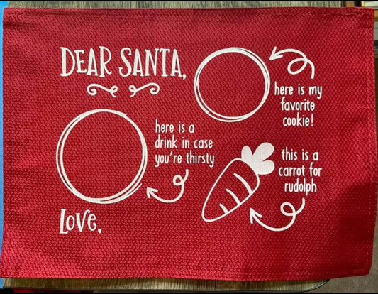 Dear Santa Placemat